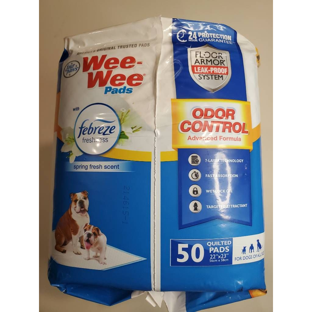 febreze wee wee pads