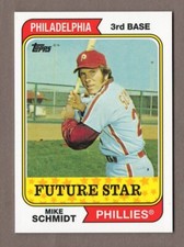 MIKE SCHMIDT 2014 Topps FUTURE STARS THAT NEVER WERE Insert Card #FS-1 1974