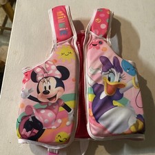 Disney Minnie Mouse Life Swim Vest for Children 40-55 Lbs Medium/Large