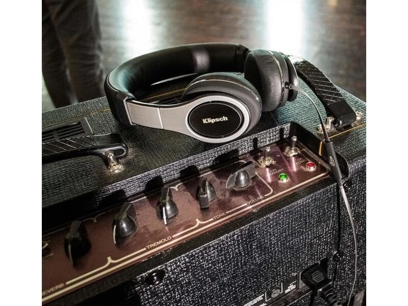 Klipsch Reference On-Ear Premium Headphone, Black- Black (1060417) - Image 4 of 4