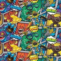 Skylanders Collection- Multi Characters Cotton Fabric By The Yd 44 W I4 Skylanders Collection- Multi Characters Cotton Fabric By The Yd 44 W I4