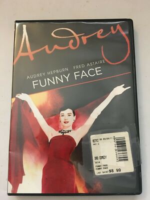 Movie Funny Face Audrey Hepburn Disk DVD 
