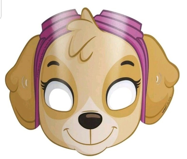 Unique Paw Patrol Party Masks Assorted 8ct for sale online | eBay