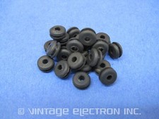 (25) Lavelle 901 Rubber Grommets:  1/8" ID (Panel: 1/4" Hole 1/16" Thk) USA