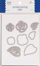 Love Nicole Embossing Die 8 pc Rose STC0269