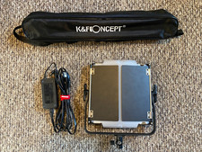 IVISII RGB LED Professional Studio Video Light Panel, 2600K-10000K  C-STAND