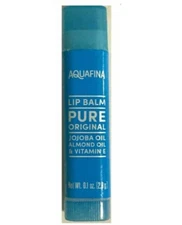 30  Aquafina Pure Original Lip Balm With Jojoba Oil, Almond Oil,Vitamin E