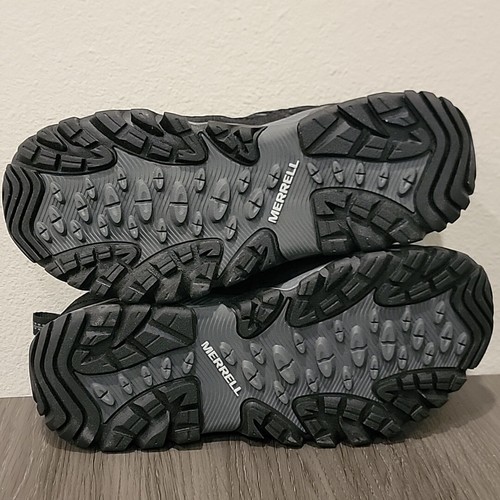 Scarpe da trekking basse Merrell Oakcreek nere da uomo taglia 8W J036305 abbigliamento sportivo attivo - Foto 6 di 8
