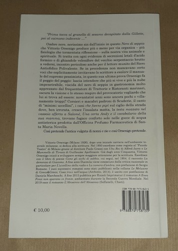 Nero di seppia di Vittorio Orsenigo - Tabula Fati, 2020 - Foto 2 di 2