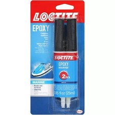 Loctite Epoxy Marine, 0.85 fl oz, 1, Syringe 1 Pack