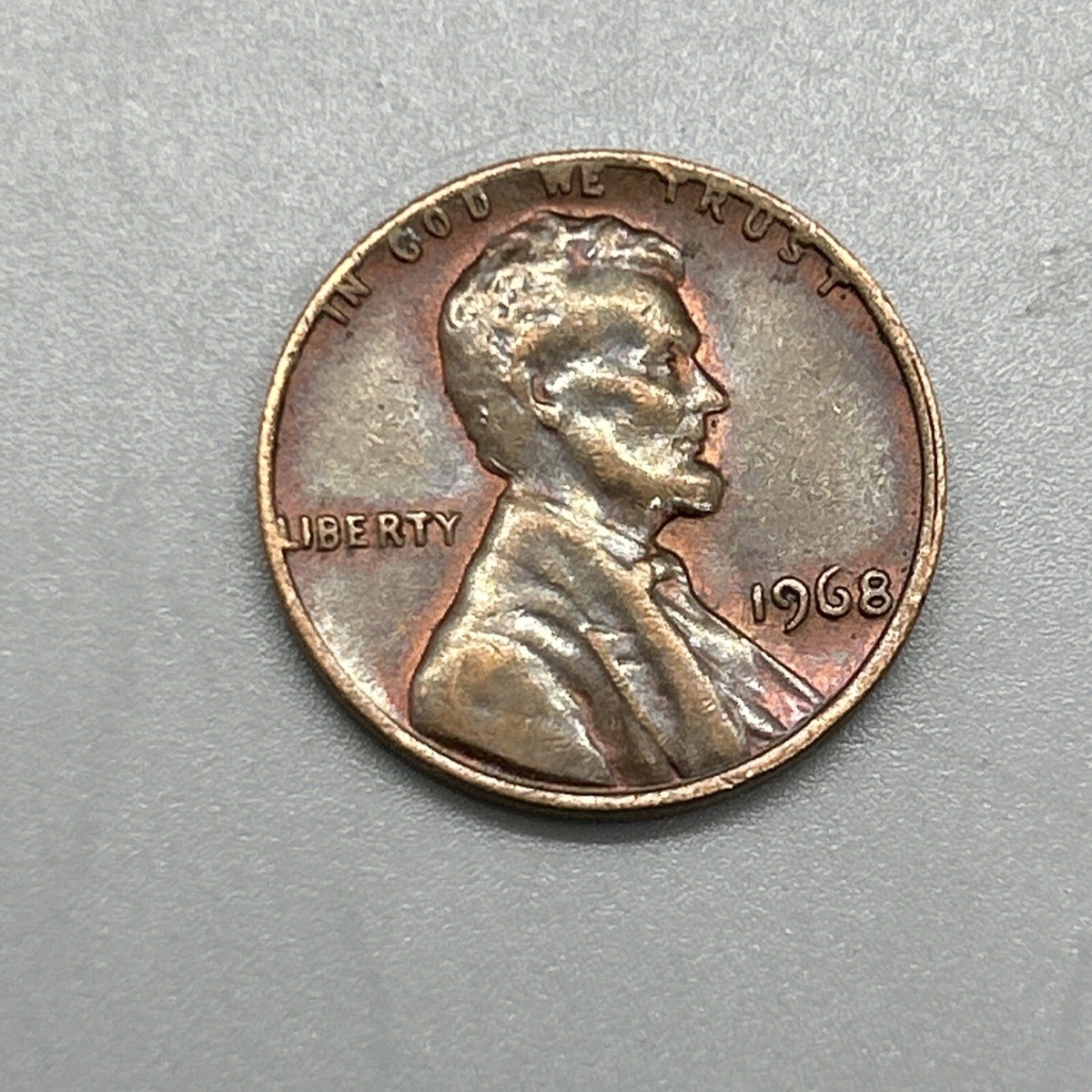 1968 Penny NO MINT MARK ERROR CLEAN | eBay