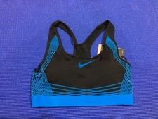 WOMEN'S NIKE DRI-FIT PRO CLASSIC PADDED SUPPORT TRAINING BRA 805307 015 Sz XS XL