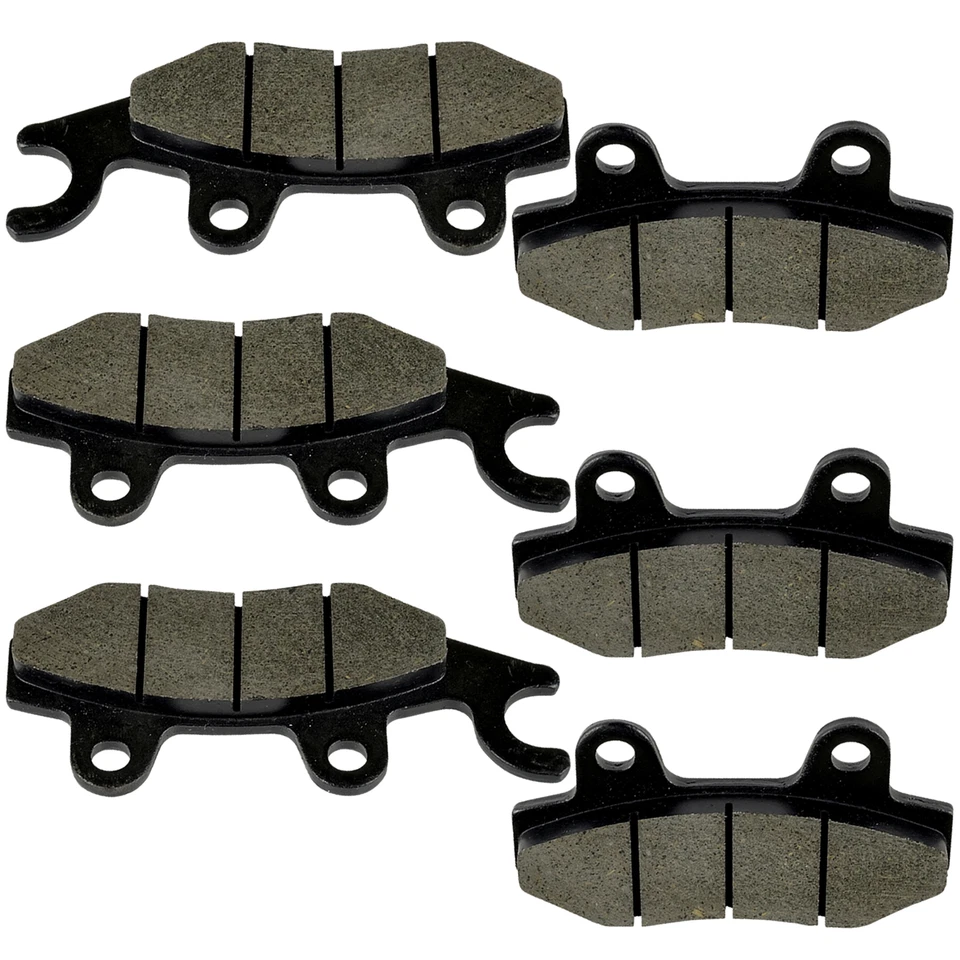 Pastillas de freno delanteras y traseras Caltric para Can Am Commander 1000 XT P 2011-2020 Foto 4 de 4