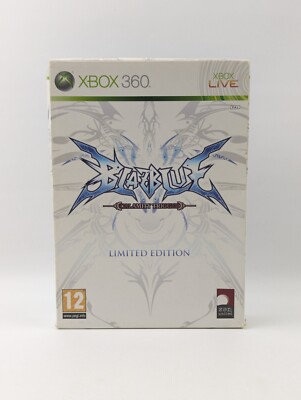 BlazBlue Calamity Trigger Limited Edition Boxed Xbox 360 GAME Sealed PAL 