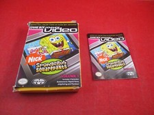 Spongebob Squarepants Volume 1 Game Boy Advance EMPTY Box  Manual ONLY no game