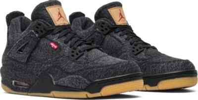 NIKE AIR JORDAN 4 RETRO LEVIS NRG BG DENIM SZ 6Y AQ9103 001 | eBay