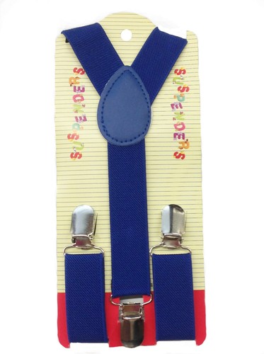 CUTE Baby Toddler Kids Children Boys Girls Y-Back Elastic Suspender& Bow Tie Set - Picture 27 of 70