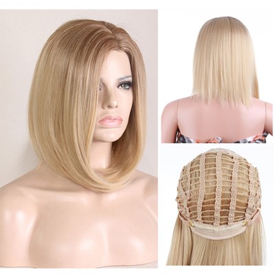 Womens Fancy Dress Wig Bob Style Full Short Hair Ladies Party