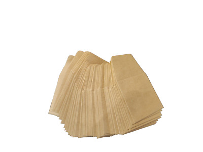 50 Loose 2x2 Manila Paper Envelopes Coin Safe Archival PH Neutral & Sulfur Free