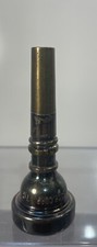 VINTAGE Vincent Bach Corp NY 7C CORNET Mouthpiece SILVER Plated Z