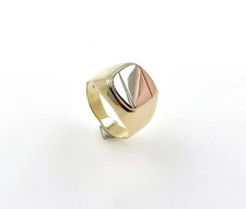 Signet Ring Men Ring 585 Gold - Size 55 - 5.10 Grams