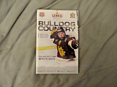 2018-19 MINNESOTA-DULUTH HOCKEY PROGRAM Yearbook