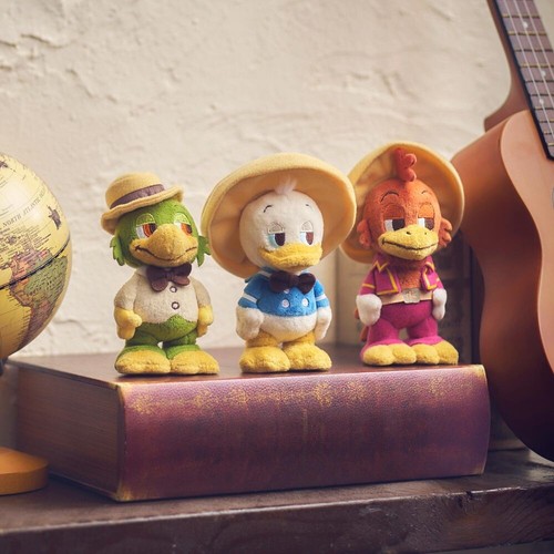 2025 Disney Store JAPAN Three Caballeros Small Plush Set - Donald Jose Panchito - Picture 13 of 21