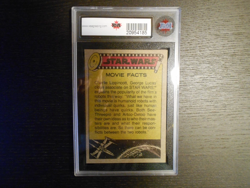 1977 STAR WARS #54 Victors Receive Their Reward KSA 9.5 (PSA 10/APR $500) GEM 💎 - Image 2 of 3
