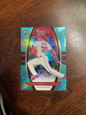 2018 Panini Select Juan Soto #15 Aqua Prizm Rookie RC #/299 Refractor