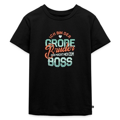 Großer Bruder Ich bin der Boss Kinder Premium Bio T-Shirt