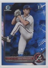 2022 Bowman Chrome Draft Sapphire Edition Cole Phillips #BDC-90 0y9e