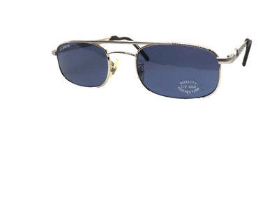 sonnenbrille herren metall vintage 90er made in italy silber Panther