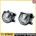 Left + Right Fog Light For Honda Civic 2016-2021 Hatchback Sedan Coupe Halogen