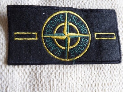 STONE ISLAND ABZEICHEN ....rechteckiger Filzaufnäher...