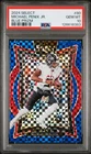2024 PANINI SELECT BLUE PRIZM #80 MICHAEL PENIX JR. ROOKIE RC 104/249 PSA 10
