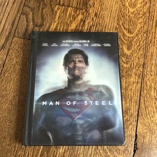 Man of Steel Blu-Ray DVD 2013, 3-Disc Set Target Exclusive Lenticular Digibook