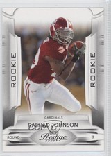 2009 Playoff Prestige Rookie Rashad Johnson #193 0b6