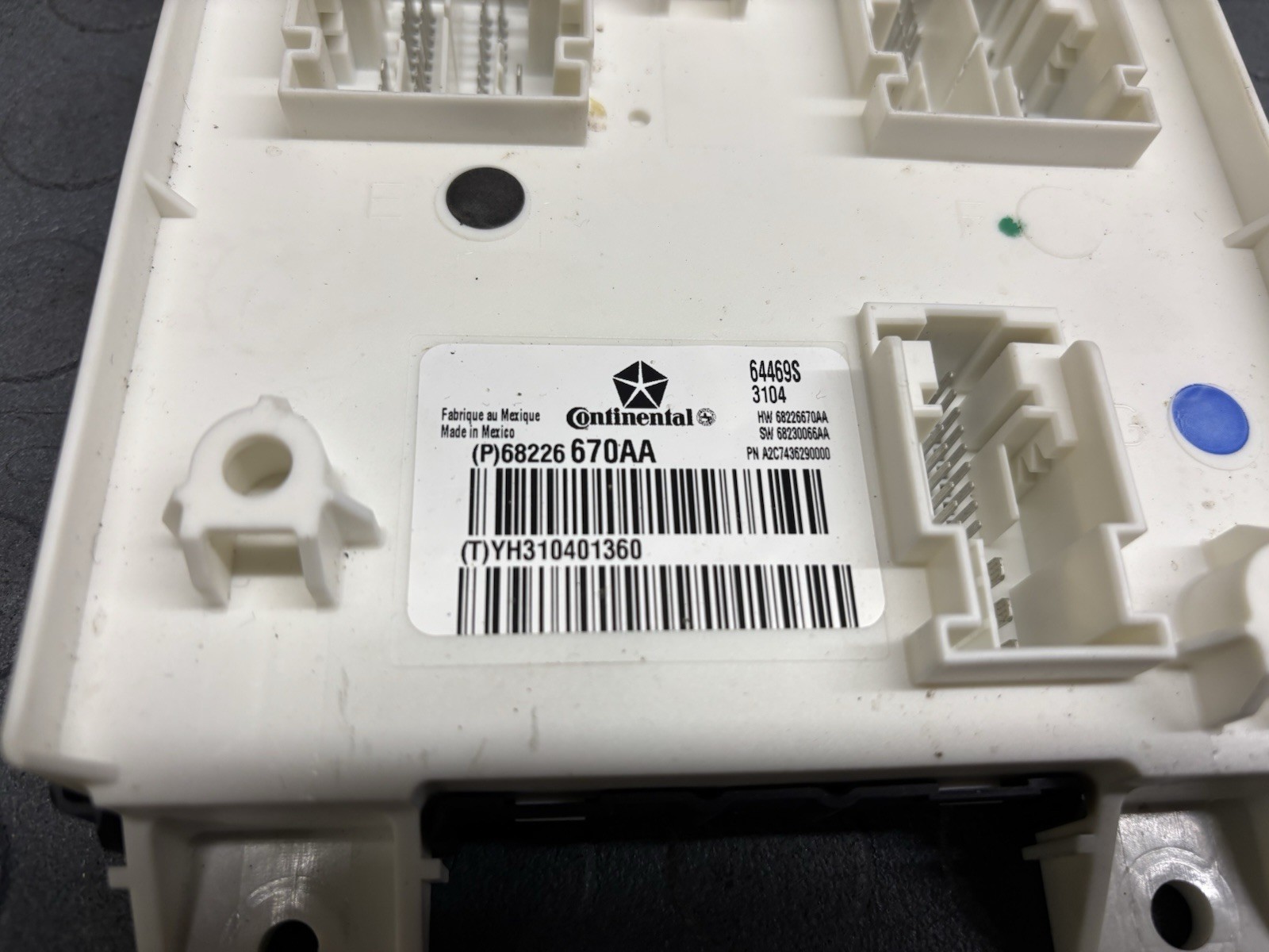 Maserati Quattroporte M156 Ghibli Body Control Module BCM 68226670AA OEM