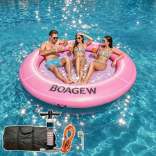 Inflatable Water Hammock for Adults - Heavy Duty Floating Dock for Pool  Beach