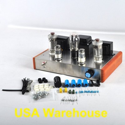 Class A Single Ended FU50 6N8P Tube Audio Amplifier 13W*2 HIFI Valve Amp DIY Kit