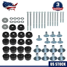 KF04060BK Body Cab Mount Bushing Kit For 08-16 Ford F250 F350 Super Duty 2WD 4WD