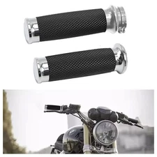 1" Motorcycle Handle Bar Hand Grips For Harley-Davidson Road King Softail Custom