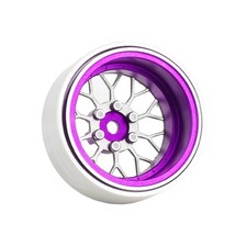4pcs Grade 5 Titanium Wheel Face Aluminum 1.3 Inch Wheels Hubs For 124 Axial...