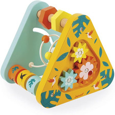 - Tropik Multi-Activity Pyramid - Wooden Early-Learning Toy - Educational Toy: M