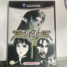 Namco SoulCalibur II Nintendo GameCube T-Teen Fighting Manual NTSC-U/C 2003