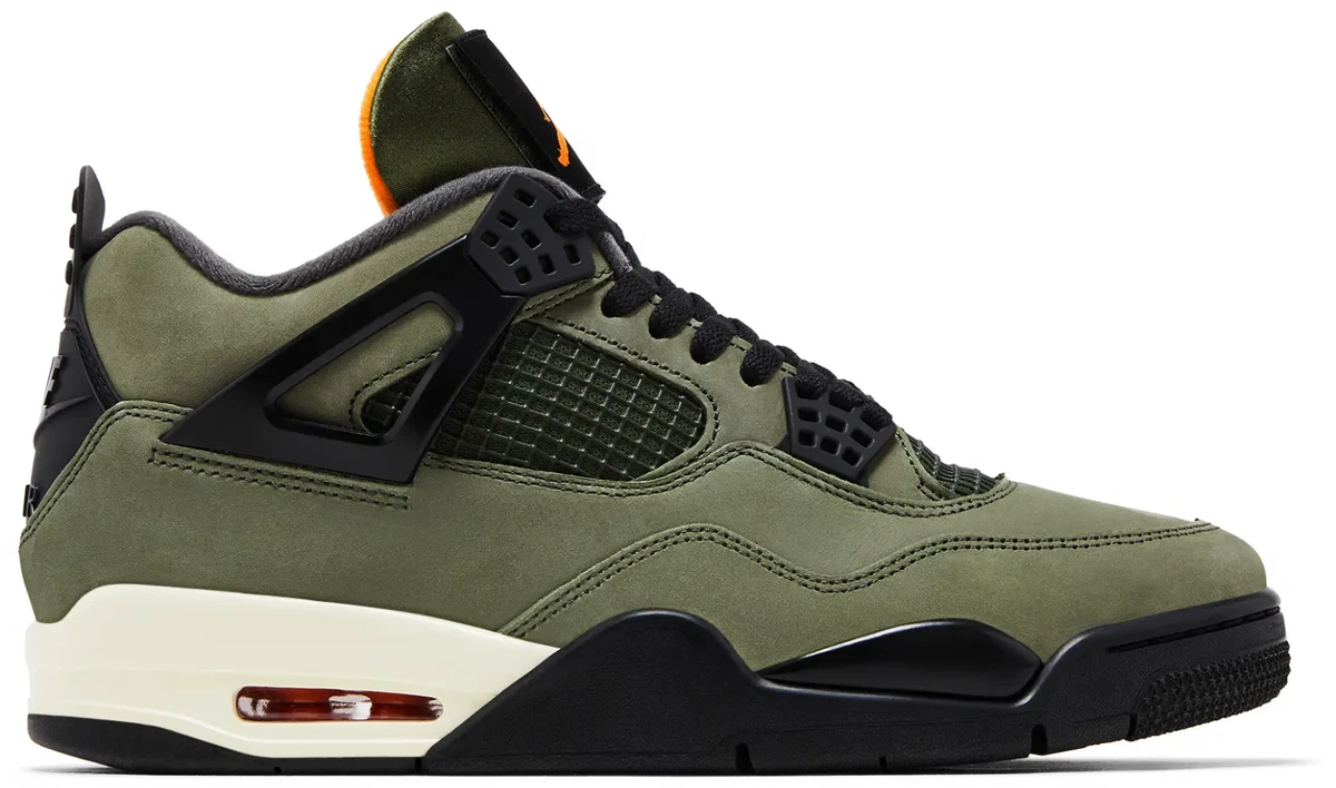 Undefeated x Air Jordan 4 Retro 2025 Green for Sale | Authenticity