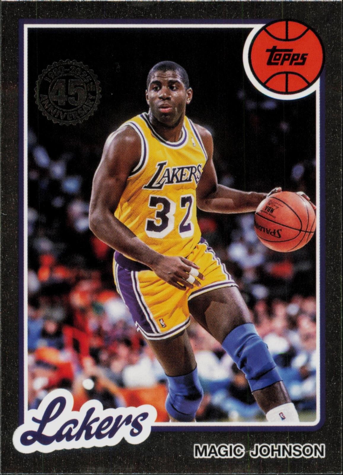 2025-26 Topps #80BK-3 Magic Johnson 1980-81 Topps Basketball