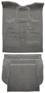 Molded Cutpile Cargo Area Carpet For 2007-2012 Chevy Tahoe 4 Door - 801 Black, Direct Replacement
