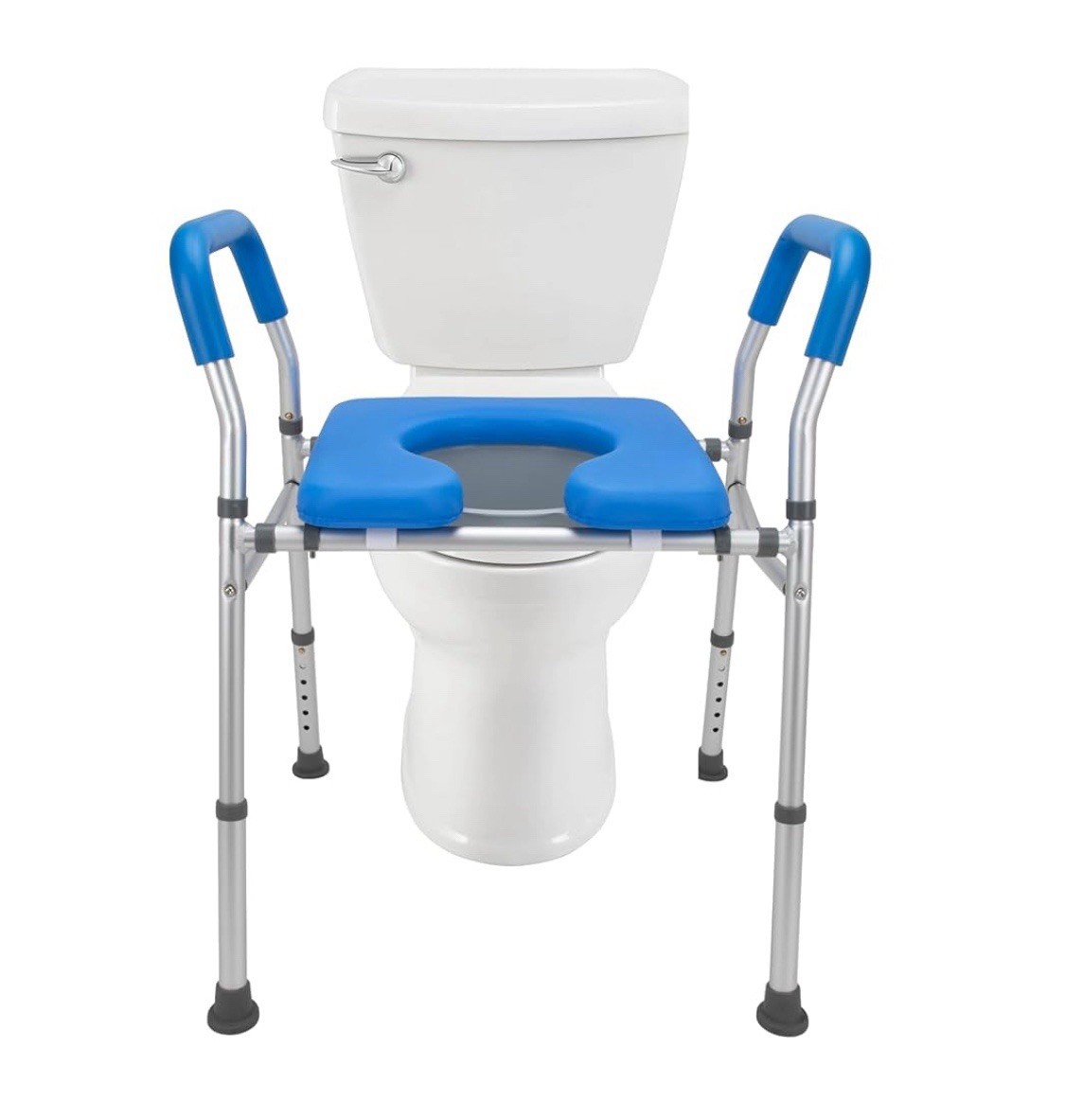 W/ Safety Frame 400lb Capacity For Standard &elongated Toile