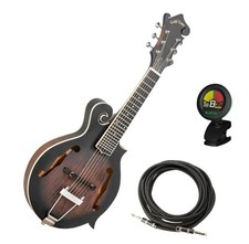 Goldtone F-6 Long Scale Cutaway Manditar Mando-Guitar w/Case, Tuner, and Cable